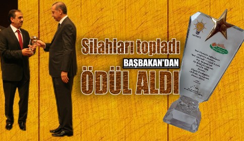 “Oyuncak Silahını Getir Bir Kitabın Olsun” Kampanyası’na Başbakandan Ödül…