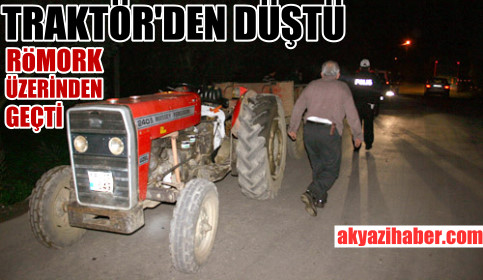 Traktör ‘den Düşen Fındık İşçisi yaralandı.