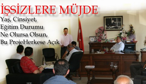 İş Bul Projesi İle İşsizliğe Çözüm 