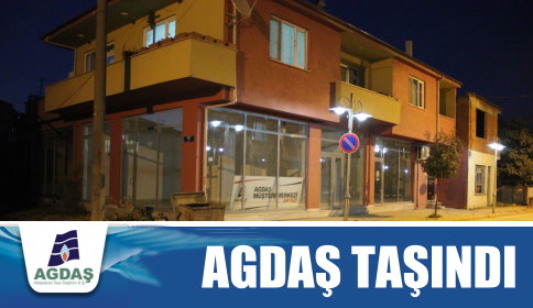 AGDAŞ ucra bir köşeye taşındı. 