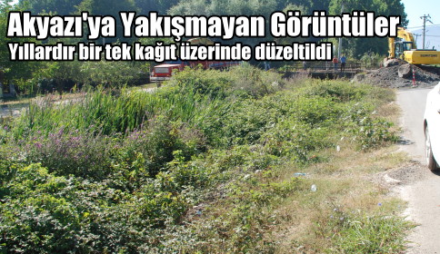 Yıllardır bir tek kağıt üzerinde düzeltildi. 