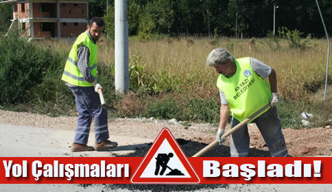 Yol Çalışmaları Başladı!