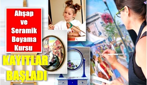 Ahşap ve Seramik Boyama Kursu