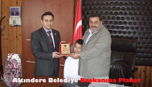 Altındere Belediye Başkanına Ziyaret