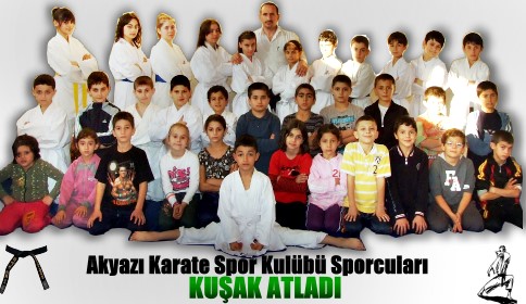 Karateciler Kuşak Atladı