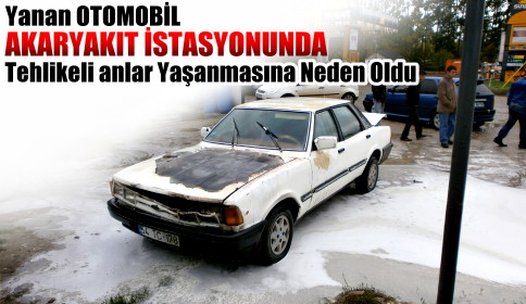 Akaryakıt İstasyonunda Tehlikeli Anlar