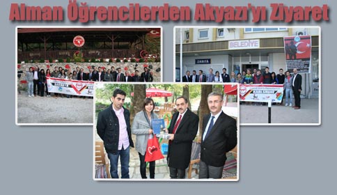 Alman Öğrencilerden Akyazı’yı Ziyaret
