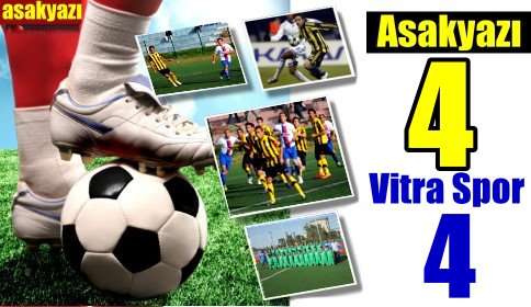 As Akyazı Spor deplasmanda oynadığı Bozüyük Vitra sporla berabere kaldı.