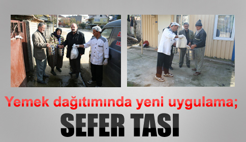 Yemek Dağıtımında Yeni Uygulama