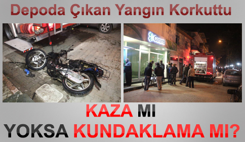 Ekmek Fırınının Deposunda Yangın Çıktı