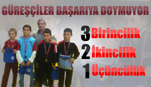 Güreşçilerden Bir Başarı Daha