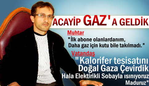 Acayip Gaz’a geldik.