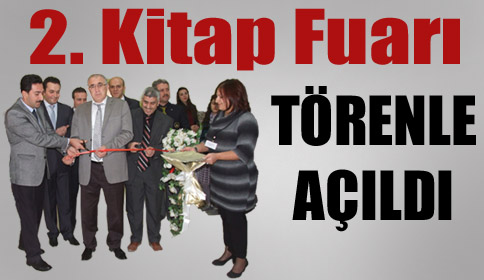 2. Kitap Fuarı Törenle Açıldı