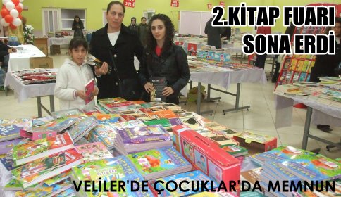 2. KİTAP FUARI SONA ERDİ