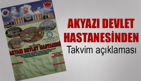Hastaneden Yapılan Takvime Açıklama Geldi