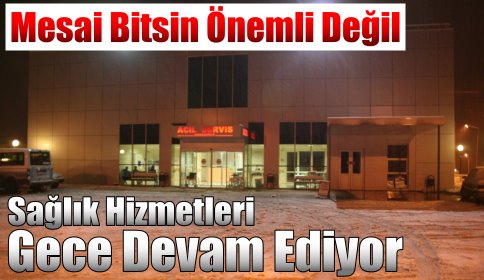 Mesai Dışı Poliklinik Hizmetleri Başlamıştır