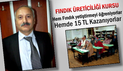 Karapürçek HEM’den Fındık Üreticiliği Kursu