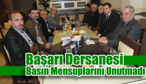  Başarı Dershanesi Basın Mensuplarını Unutmadı