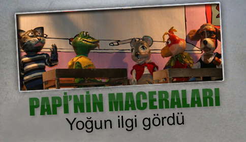 Anaokul Çocuklarından Tiyatroya Yoğun İlgi!