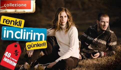 collezione Sezon Sonu %40 Kampanya