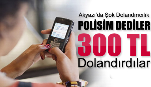 Onca Uyarıya Rağmen Yinede Dolandırıldı!