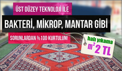 Halı Yıkatmak Sadece 2 TL