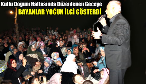Nihat Hatipoğlu’na Bayanlar Yoğun İlgi Gösterdi