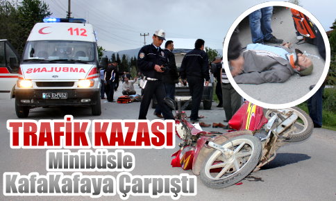 Trafik Kazası 2 yaralı