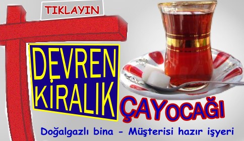 Kiralık Doğalgazlı Çay Ocağı