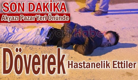 Pazar Yeri Önünde Darp