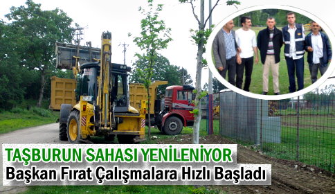 Taşburun Sahası Yenileniyor