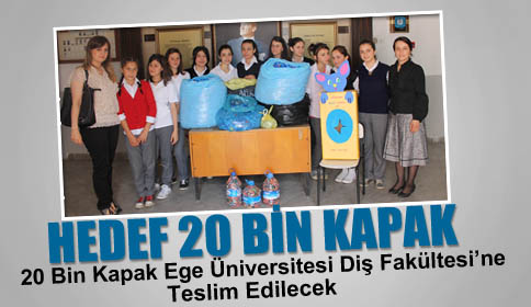 Öğrencilerden Kapak Toplama Kampanyasına Destek!