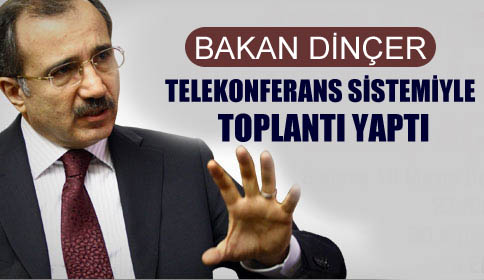 Bakan Dinçer Telekonferans Sistemiyle Okul Müdürleriyle Bilgilendirme Toplantısı Yaptı!