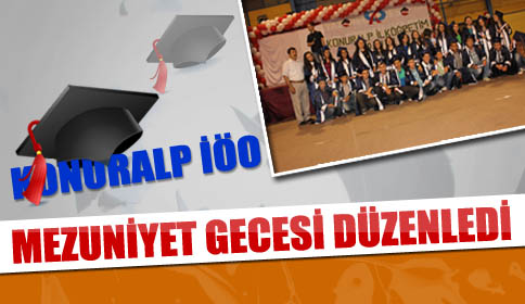 Konuralp İÖO’dan Mezuniyet Gecesi