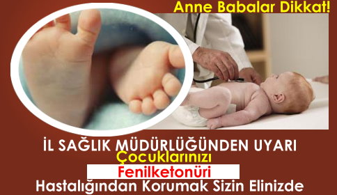 1-8 Haziran Fenilketonüri Haftası