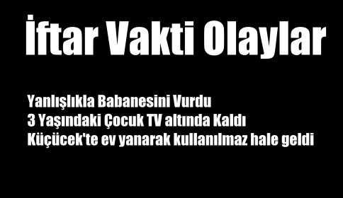 Son Olaylar