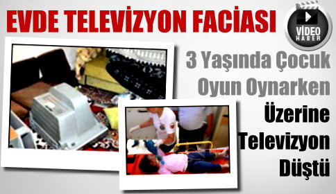 Oyun Oynarken Üzerine TV Düştü