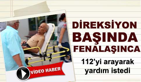 Direksiyon Başında Fenalaştı