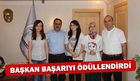 Başkan Başarıyı Ödüllendirdi