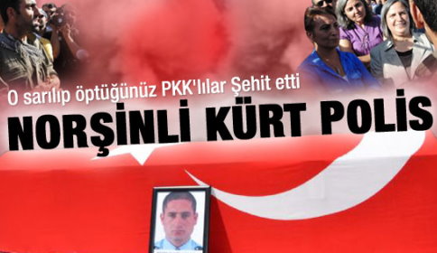 PKK Van Depremzedelerinin Polisini Vurdu