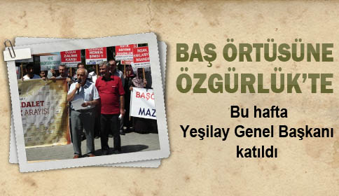 Başörtüsüne Özgürlük Basın Açıklaması 