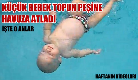Doğuştan Yüzücü BEBEKLER 