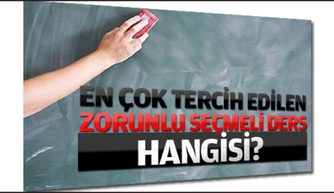 En Çok Tercih Edilen Seçmeli Ders