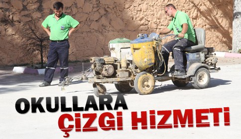 Başkan Yaşar Yazıcı’nın Girişimleriyle Okullara Çizgi Hizmeti