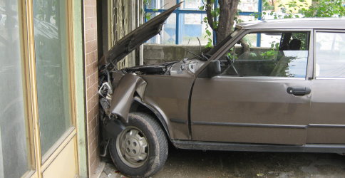 Ada Caddesinde Trafik Kazası