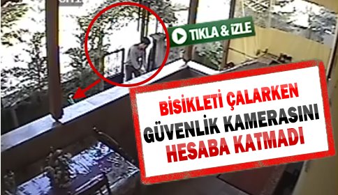 Kamerayı Hesaba Katmayan Hırsız