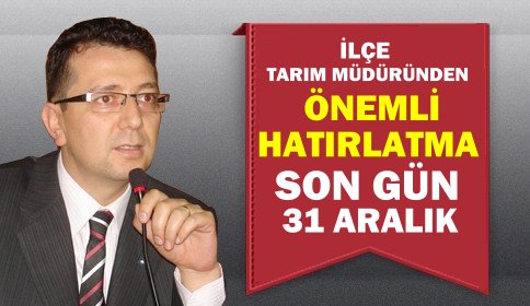 Mazot ve Gübre Desteğinizi Unutmayın