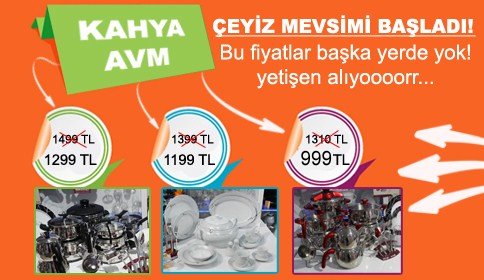ÇEYİZ MEVSİMİ BAŞLADI