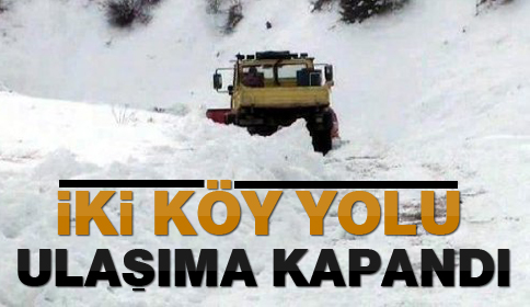 Akyazı’da 2 Köy Yolu Ulaşıma Kapalı