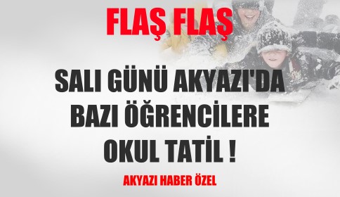 Salı Günü Bazı Öğrencilere Okul Yok